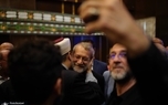 نشست علی لاریجانی با نخبگان و شخصیت‌های لبنانی و فلسطینی در بیروت / گزارش تصویری