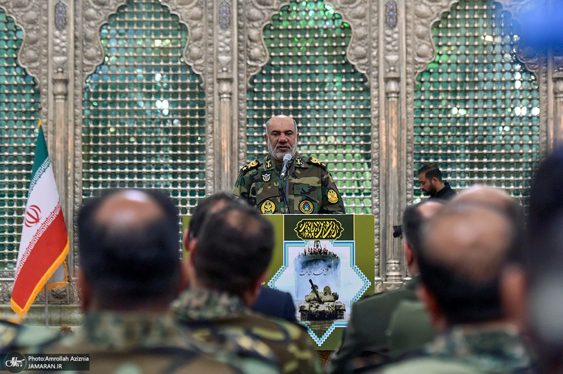 تجدید میثاق فرماندهان و کارکنان ارتش با آرمان‌های امام خمینی (س)