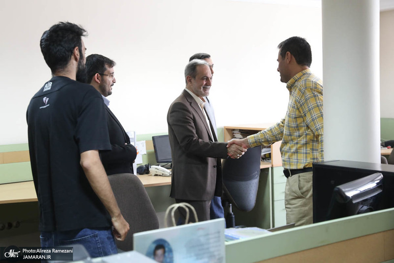 بازدید رییس سازمان امور اجتماعی از پایگاه خبری جماران