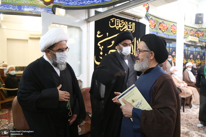 مراسم شهادت امام حسن مجتبی(ع) در بیت آیت الله العظمی فاضل لنکرانی(ره)