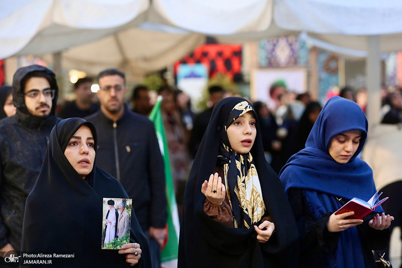 مراسم تحويل سال در امام زاده صالح (ع)