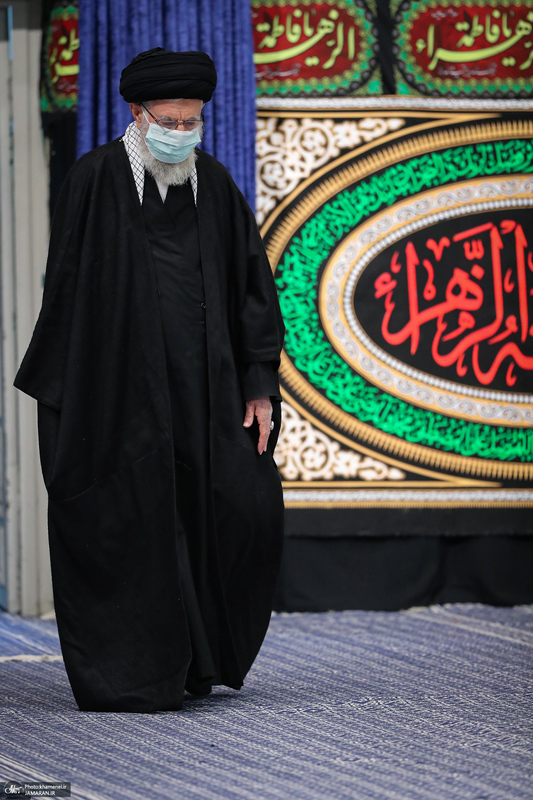 عزاداری شام شهادت حضرت زهرا (س) در حسینیه امام خمینی