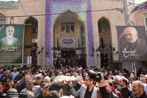 مراسم تشييع پيكر احمد توكلى