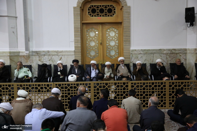 مراسم بزرگداشت حضرت امام (س) در مسجد اعظم قم