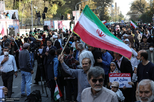 راهپیمایی باشکوه 13 آبان در تهران -1