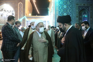 مراسم چهلمین شب درگذشت آیت الله العظمی سید محمدسعید حکیم در قم‎