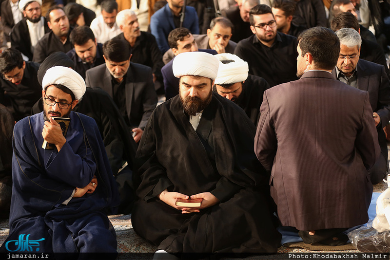 مراسم احیاء شب بیست و یکم ماه مبارک رمضان درحرم مطهر امام خمینی (س) /2
