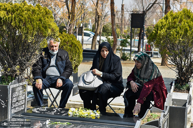 آخرین پنجشنبه سال در بهشت زهرا (س) تهران