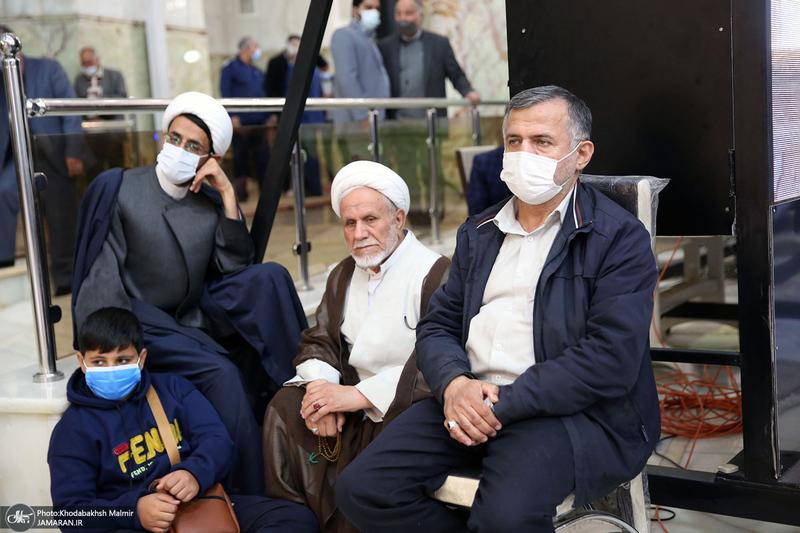 مراسم دوازدهمین سالگرد رحلت همسر گرامی امام و بیست و هفتمین سالگرد ارتحال سید احمد خمینی (ره)