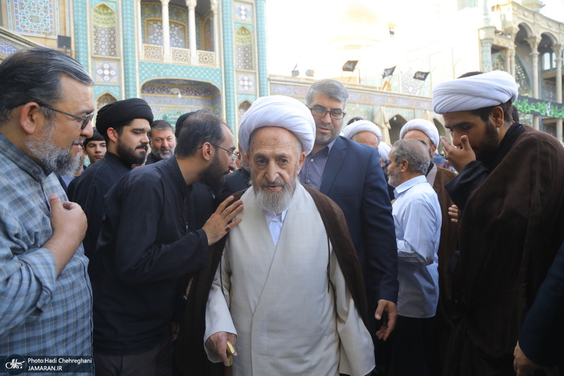 مراسم تشییع آیت الله صلواتی (ره) در قم