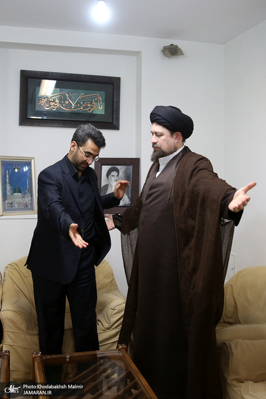 تجدید میثاق وزیر، معاونان و کارکنان وزارت ارتباطات و فناوری اطلاعات با آرمان های امام خمینی(س)