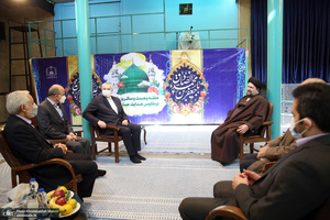 دیدار مفتی اعظم و سفیر کرواسی در ایران با سید حسن خمینی