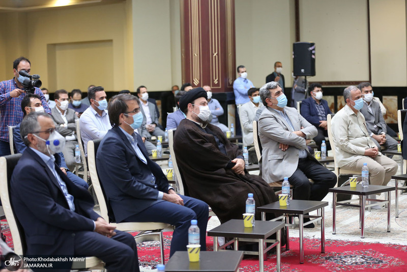 مراسم پنجاهمین سال تاسیس بهشت زهرا (س)‌ در حرم امام خمبنی