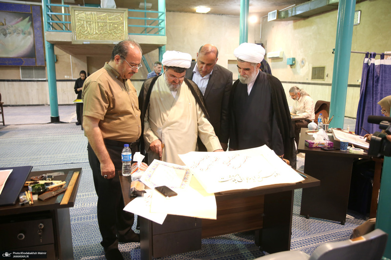 بازدید حجت الاسلام والمسلمین محمدعلی رحمانی از ورکشاپ نقطه عطف