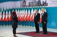 پزشکیان و عراقچی در تبریک سالروز پیروزی انقلاب اسلامی از سوی سفرا و رؤسای سازمان‌های بین المللی مقیم تهران (3)