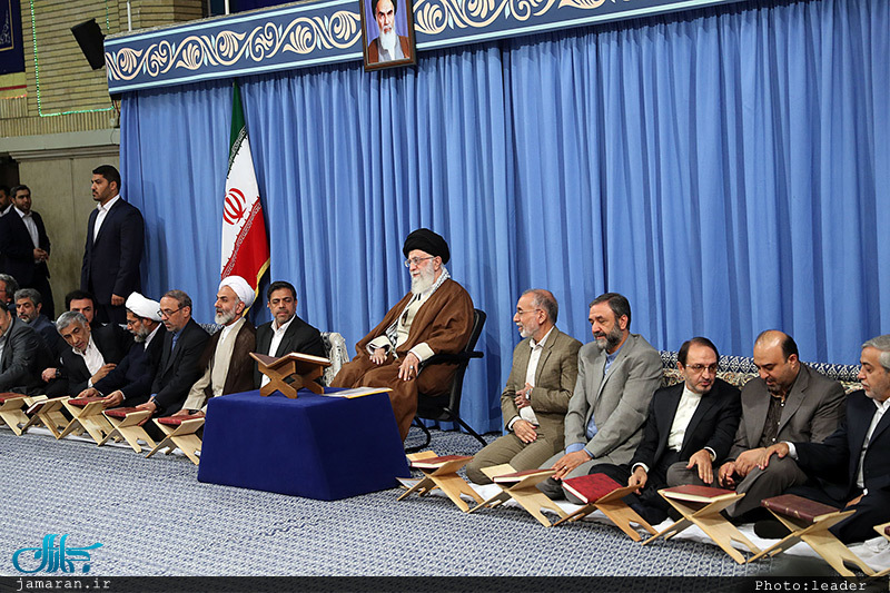 محفل انس با قرآن کریم در حضور رهبر معظم انقلاب اسلامی