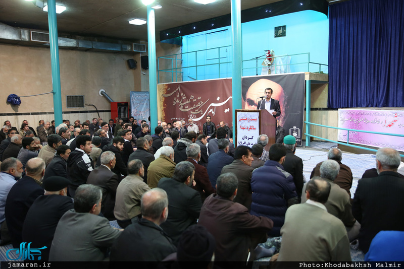 مراسم سالگرد شهدای گردان علی اکبر (ع) در حسینیه جماران 