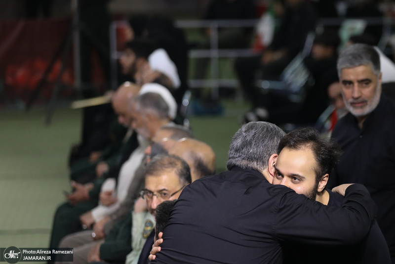 مراسم چهلمين روز شهادت شهداى اقتدار ايران