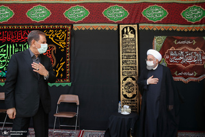 مراسم عزاداری حضرت سید الشهدا(ع) با حضور روحانی