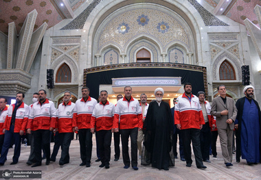 تجدید میثاق مدیران و کارکنان هلال احمر با آرمان های حضرت امام خمینی(س)