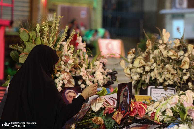 مزاسم شب تاسوعای حسینی (ع) در امام زاده صالح (ع)