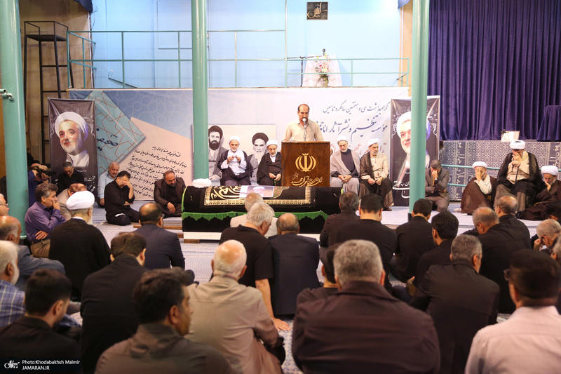 مراسم تشییع و اقامه نماز بر پیکر مرحوم جماعتی