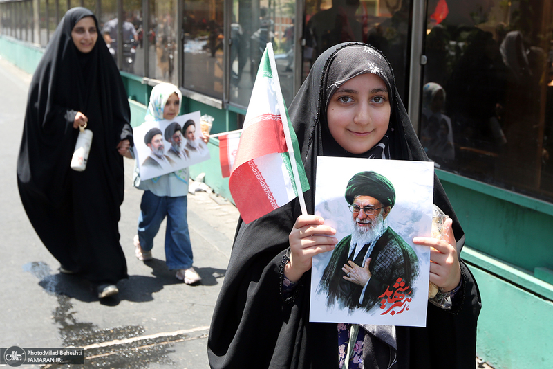 مراسم تشییع پیکر مطهر رهبر شهید انقلاب در تهران -11