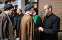 حضور فرزندان حضرت آیت‌الله خامنه‌ای در دفتر حزب‌الله لبنان به منظور ابلاغ پیام رهبر انقلاب (1)