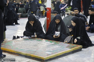 احیای شب بیست و یکم ماه مبارک رمضان در گلزار شهدای قم‎