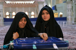 انتخابات ریاست جمهوری و پنجمین دوره‌ی انتخابات شوراهای اسلامی-حرم مطهر امام خمینی(س)