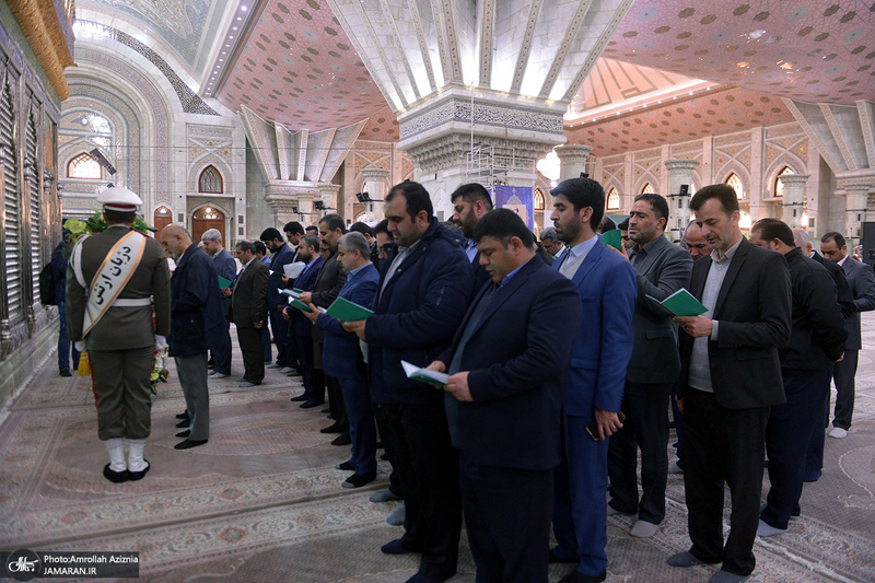 تجدید میثاق دفتر مرکزی حراست استانداری تهران با آرمان های امام خمینی (س)