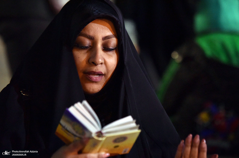 احیای شب بیست و سوم ماه رمضان در گلزار شهدای بهشت زهرا (س)