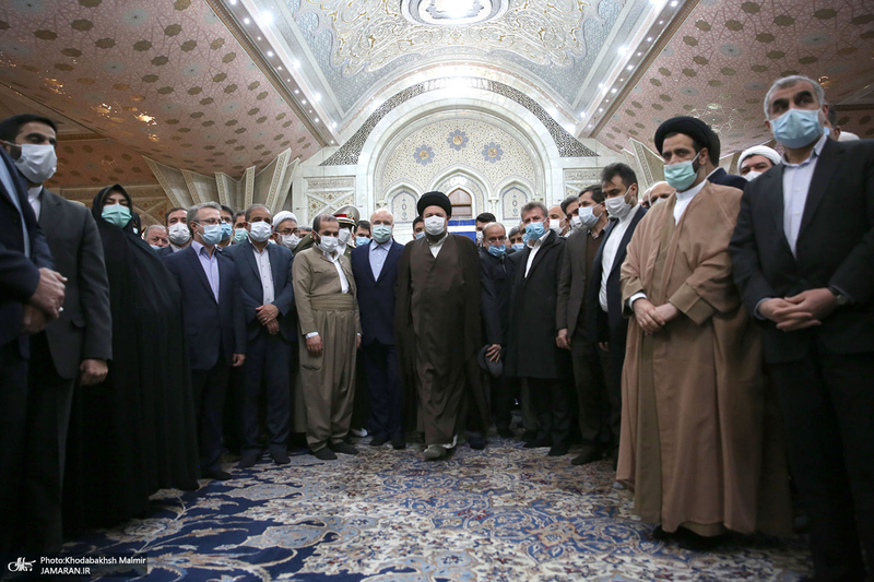 تجدید میثاق رئیس مجلس شورای اسلامی و نمایندگان با آرمان های حضرت امام (س)