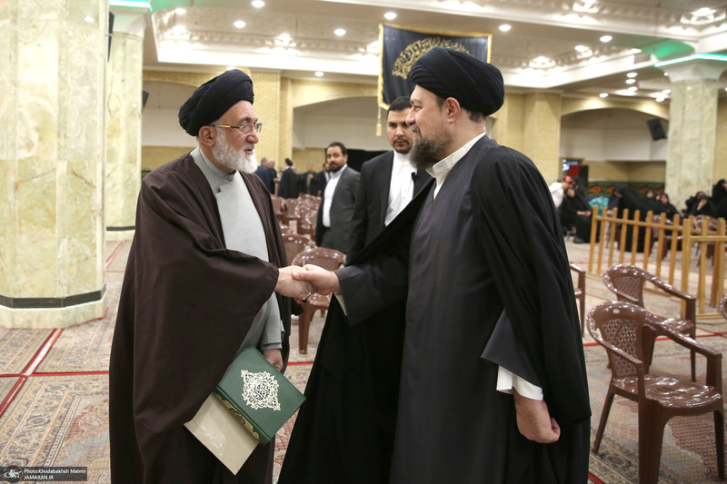 مراسم دومین سالگرد رحلت آیت الله محمد محمدی ری شهری(ره)در مسجد قائم