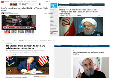 بازتاب سخنان روحانی/ سی ان ان: روحانی، ترامپ را به چالش کشید

