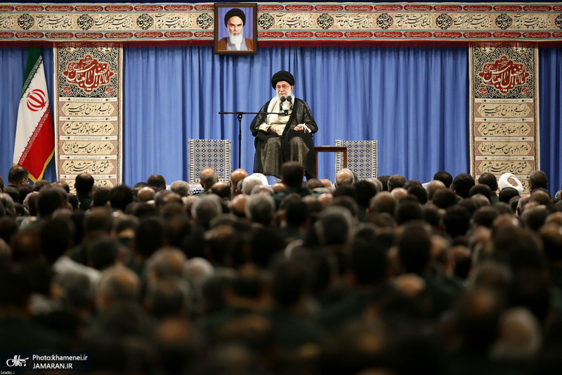 دیدار مجمع عالی فرماندهان سپاه با فرمانده معظم کل قوا