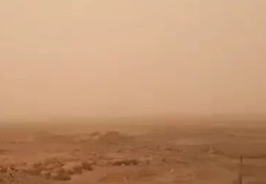 غلظت غبار در زابل به ۱۶ برابر حد مجاز  رسید