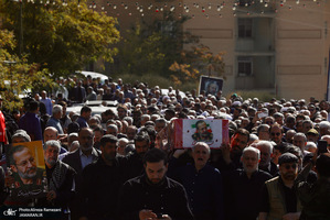 مراسم تشييع سردار عليرضا افشار