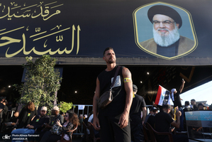 مراسم اولین سالگرد شهادت سید حسن نصرالله-1