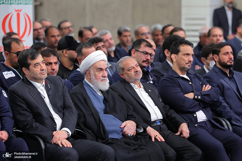 دیدار قهرمانان و مدال‌آوران ورزشی و المپیادهای علمی جهانی با رهبر معظم انقلاب