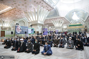 تجدید میثاق دبیرکل و کارکنان مجمع جهانی اهل بیت (ع) با آرمان های امام خمینی (س)‎‎