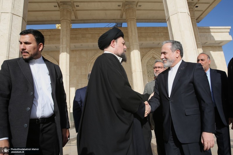 مراسم تجدیدمیثاق وزیر و معاونان وزارت امور خارجه با آرمان‌های امام خمینی