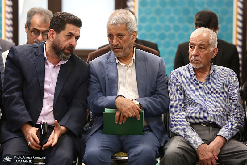 مراسم ختم برادر مرحوم آیت الله هاشمی رفسنجانی (ره)