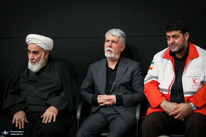 مراسم عزاداری شب تاسوعای حسینی در حسینیه امام خمینی