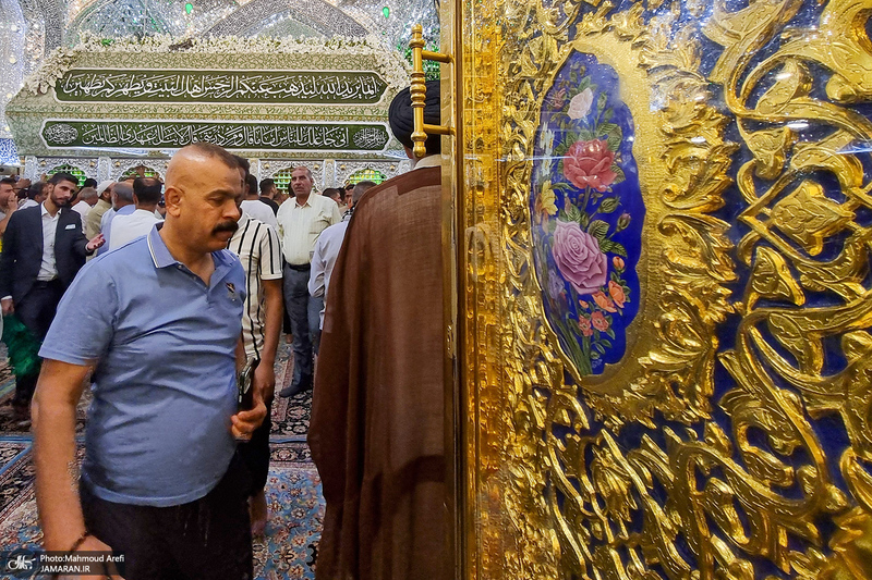 صحن و سرای حرم‌ مطهر امام علی (ع) در نجف اشرف