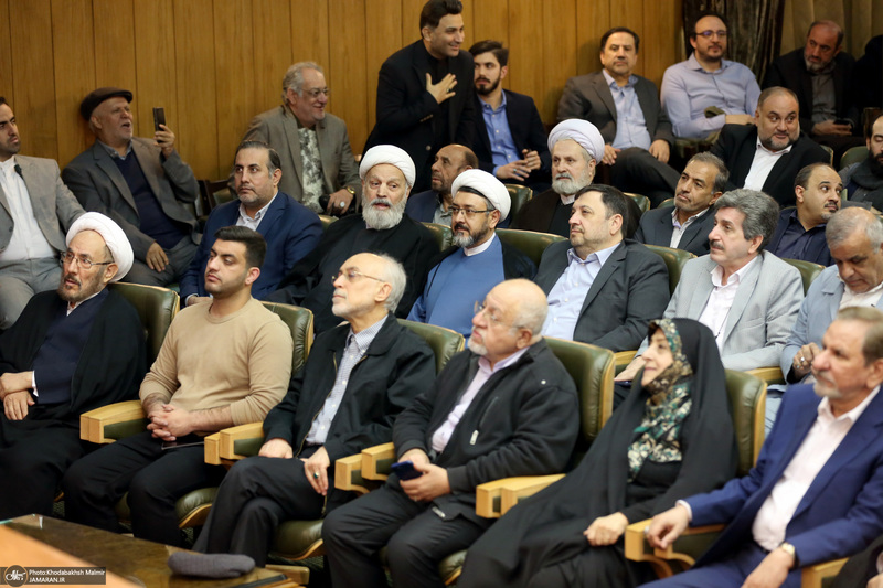 مراسم چهلمین روز درگذشت آیت الله بجنوردی در دائره المعارف بزرگ اسلامی - 2