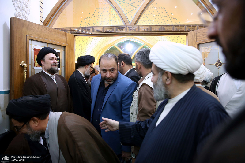 مراسم ختم همسر شهید آیت الله سید مصطفی خمینی (ره) -3