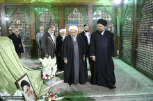 تجدید میثاق رئیس و اعضای مجمع تشخیص مصلحت نظام با آرمان های حضرت امام خمینی -1 