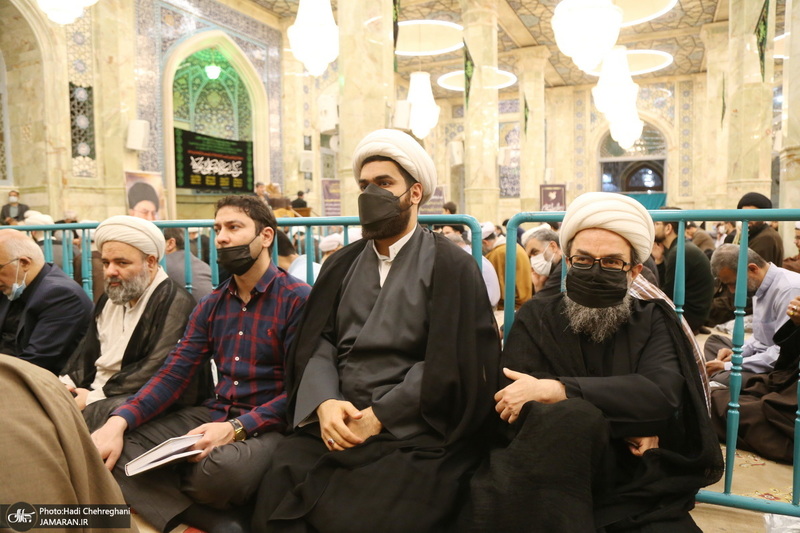 مراسم بزرگداشت همسر آیت الله جوادی آملی در مسجد اعظم قم