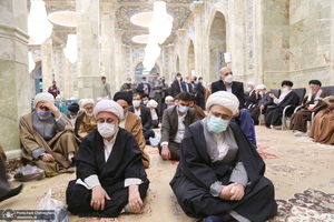 مراسم بزرگداشت آیت الله ری شهری (ره) در مسجد اعظم قم‎